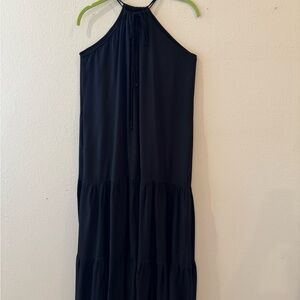Black Halter Maxi Dress